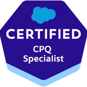 Salesforce Certified CPQ Specialist