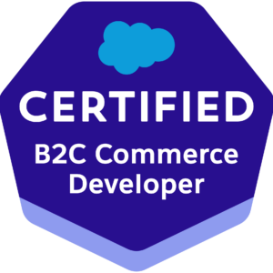 Salesforce Certified B2C Commerce Developer