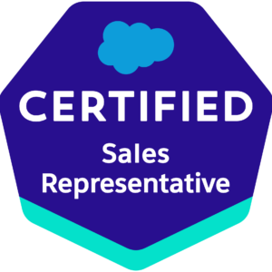 Salesforce Certified Sales Representative