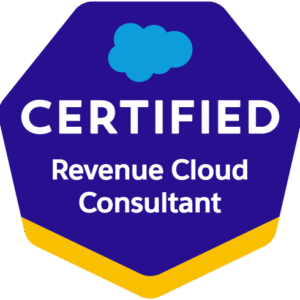 Salesforce Certified Revenue Cloud Consultant